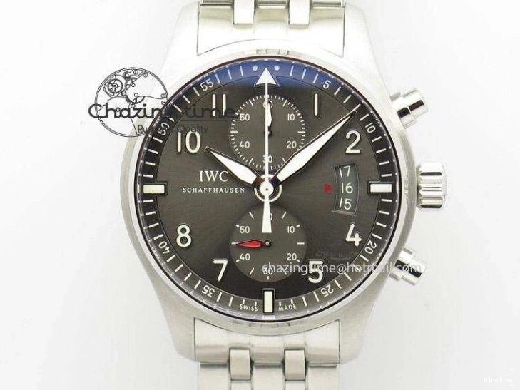 MIROTIME 0319 Pilot Chrono 377706 “Le Petit Prince” V6F Best Edition Blue Dial on Brown Leather Strap A Colorful 7387